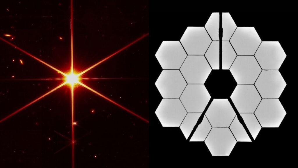 La primera imagen enfocada del telescopio James Webb - Fórmula de física
